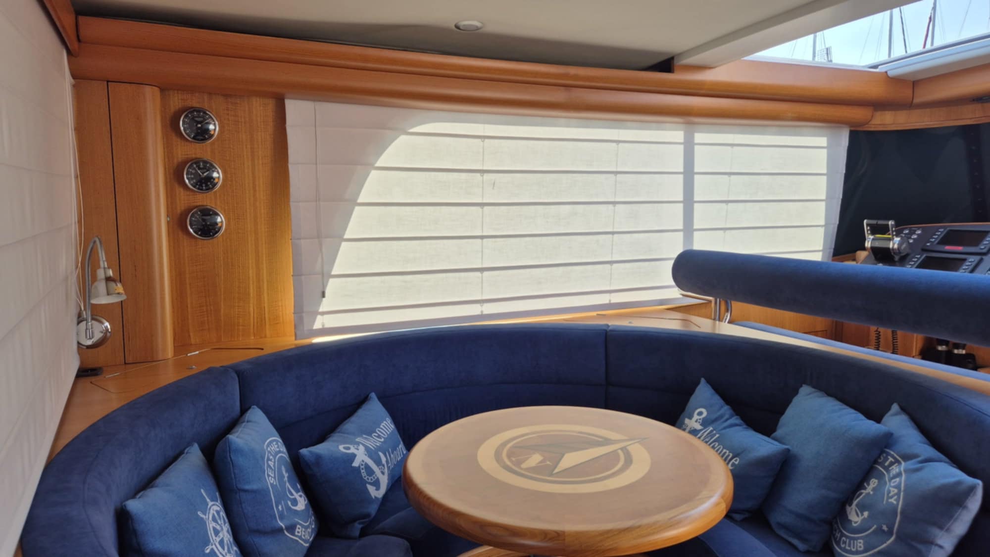 Blue Spirit Vouwgordijnen