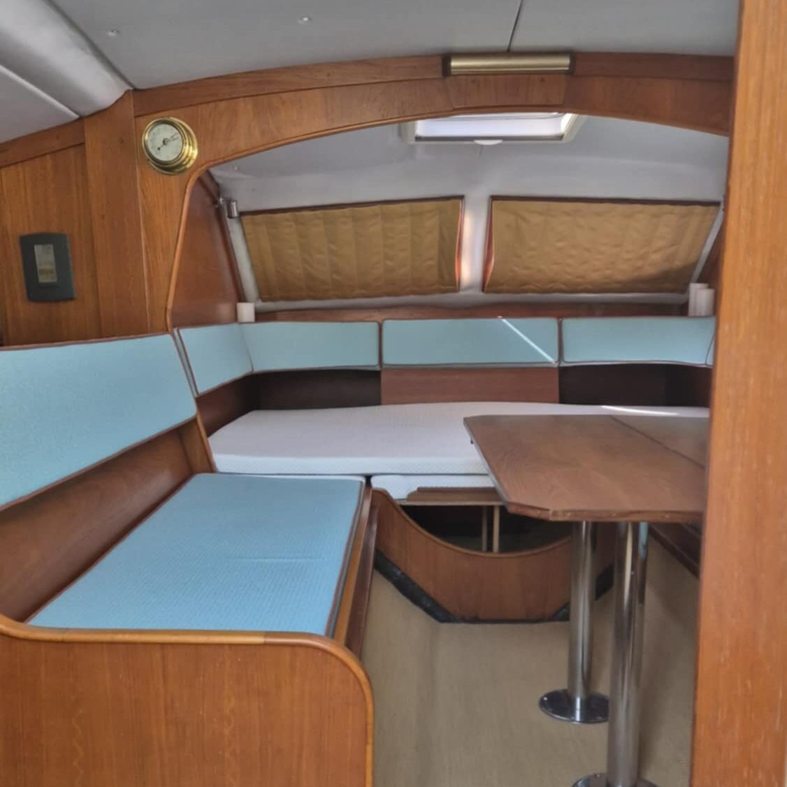 Boot vertikaal verduisterend vouwgordijnen systeem